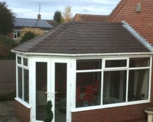 conservatory roof slated by the team